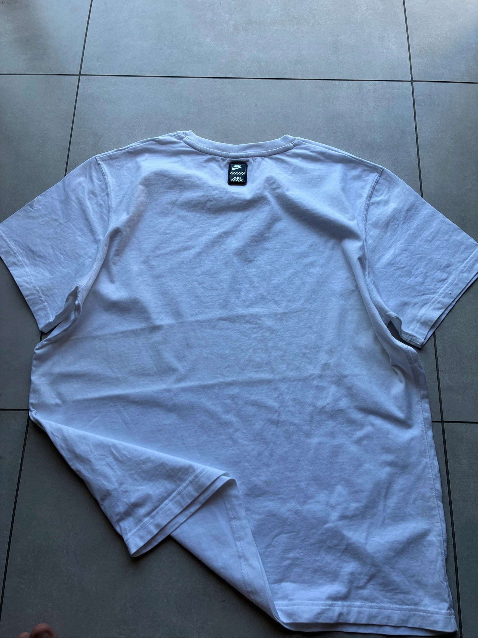 T-Shirt Nike Air Max 95/25 Branca Vintage Y2K com Estampa GG Streetwear Rara – photo 7